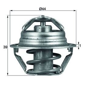 Termostat lichid racire CHEVROLET MATIZ (M200, M250) 1.0 benzina 65 cai MAHLE ORIGINAL TX 90 82D