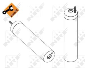 Uscator aer conditionat CHEVROLET LACETTI (J200) 2.0 D diesel 121 cai NRF 33360