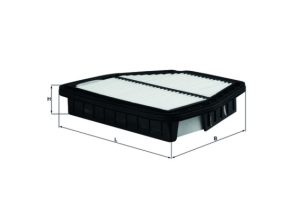 Filtru aer CHEVROLET CAPTIVA Van (C100) VCDi diesel 126 cai KNECHT LX 2965
