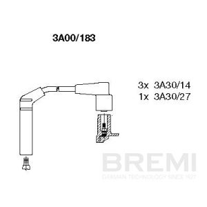 Set cablaj aprindere CHEVROLET MATIZ (M200, M250) 1.0 benzina 64 cai BREMI 3A00/183