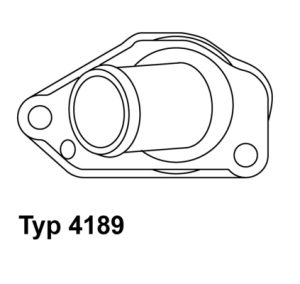 Termostat lichid racire CHEVROLET CAPTIVA SPORT 2.4 benzina 136 cai WAHLER 4189.87D