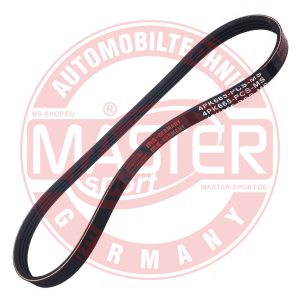 Curea transmisie cu caneluri CHEVROLET MATIZ (M200, M250) 1.0 LPG Benzina/Autogaz (GPL) 67 cai MASTERSPORT GERMANY 4PK665-PCS-MS