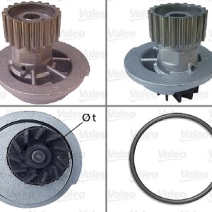 Pompa de apa CHEVROLET LACETTI combi (J200) 1.6 LPG Benzina/Autogaz (GPL) 109 cai VALEO 506649
