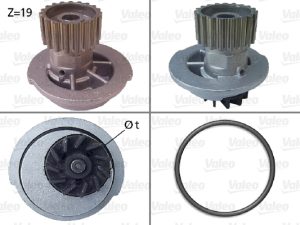 Pompa de apa CHEVROLET LACETTI (J200) 1.4 16V benzina 95 cai VALEO 506649