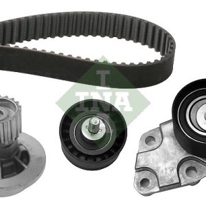 Set pompa apa + curea dintata CHEVROLET LACETTI combi (J200) 1.6 LPG Benzina/Autogaz (GPL) 109 cai INA 530 0332 30