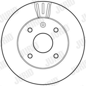 Disc frana CHEVROLET LACETTI combi (J200) 1.8 benzina 121 cai JURID 562662JC