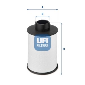 Filtru combustibil CHEVROLET CAPTIVA Van (C100) VCDi tractiune integrala diesel 150 cai UFI 60.H2O.00