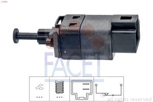 Comutator lumini frana CHEVROLET LACETTI (J200) 1.8 benzina 121 cai FACET 7.1251