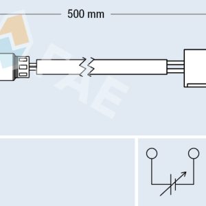 Sonda Lambda CHEVROLET LACETTI combi (J200) 1.6 LPG Benzina/Autogaz (GPL) 109 cai FAE 77255