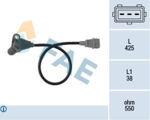 Senzor impulsuri arbore cotit CHEVROLET LACETTI (J200) 1.4 16V benzina 95 cai FAE 79364
