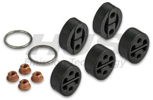 Set montare sistem de esapament CHEVROLET MATIZ (M200, M250) 1.0 benzina 64 cai HJS 82 40 5711