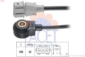 Senzor batai CHEVROLET MATIZ (M200, M250) 0.8 LPG Benzina/Autogaz (GPL) 52 cai FACET 9.3052