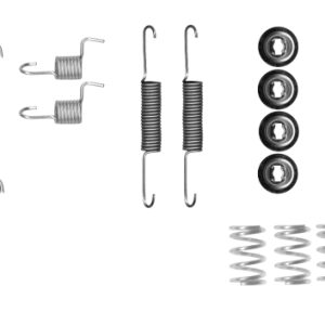 Set accesorii saboti frana parcare CHEVROLET LACETTI combi (J200) 1.6 LPG Benzina/Autogaz (GPL) 109 cai TEXTAR 97046200