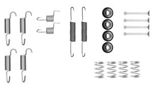 Set accesorii saboti frana parcare CHEVROLET LACETTI (J200) 2.0 D diesel 121 cai TEXTAR 97046200