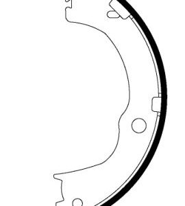 Set saboti frana frana de mana CHEVROLET CAPTIVA Van (C100) VCDi diesel 126 cai TEXTAR 91067100