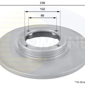 Disc frana CHEVROLET MATIZ (M200, M250) 0.8 benzina 50 cai COMLINE ADC1009