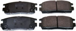 Placute frana CHEVROLET CAPTIVA Van (C100) VCDi diesel 126 cai DENCKERMANN B111064