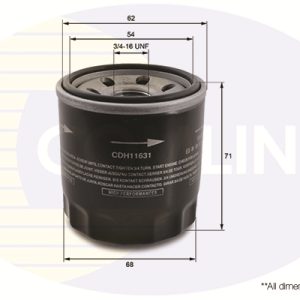 Filtru ulei CHEVROLET MATIZ (M200, M250) 0.8 benzina 52 cai COMLINE CDH11631