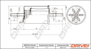 Filtru combustibil CHEVROLET LACETTI combi (J200) 1.6 benzina 109 cai DRIVE DP1110.13.0023