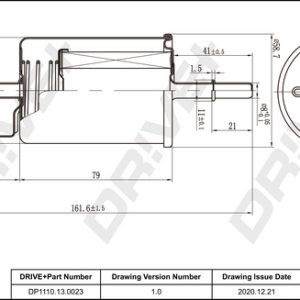 Filtru combustibil CHEVROLET MATIZ (M200, M250) 0.8 LPG Benzina/Autogaz (GPL) 52 cai DRIVE DP1110.13.0023