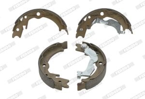 Set saboti frana frana de mana CHEVROLET LACETTI combi (J200) 1.6 LPG Benzina/Autogaz (GPL) 109 cai FERODO FSB4017