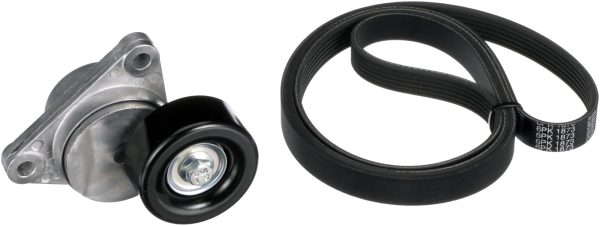 Set curea transmisie cu caneluri CHEVROLET LACETTI combi (J200) 1.6 LPG Benzina/Autogaz (GPL) 109 cai GATES K036PK1873