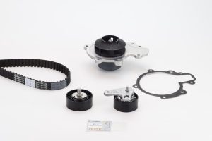 Set pompa apa + curea dintata CHEVROLET CAPTIVA Van (C100) VCDi tractiune integrala diesel 150 cai CONTITECH CT1121WP1