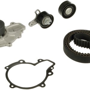 Set pompa apa + curea dintata CHEVROLET CAPTIVA Van (C100) VCDi tractiune integrala diesel 150 cai GATES KP15634XS