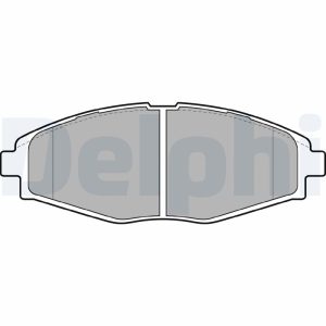 Placute frana CHEVROLET MATIZ (M200, M250) 1.0 LPG Benzina/Autogaz (GPL) 67 cai DELPHI LP1390