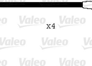 Set cablaj aprindere CHEVROLET MATIZ (M200, M250) 1.0 benzina 64 cai VALEO 346040