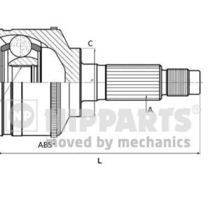 Cap planetara CHEVROLET MATIZ (M200, M250) 1.0 LPG Benzina/Autogaz (GPL) 67 cai NIPPARTS J2820907