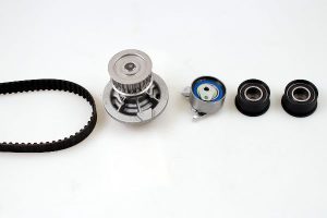 Set pompa apa + curea dintata CHEVROLET LACETTI (J200) 1.8 benzina 122 cai HEPU PK03162