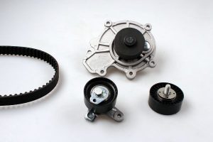 Set pompa apa + curea dintata CHEVROLET CAPTIVA Van (C100) VCDi tractiune integrala diesel 150 cai HEPU PK03690