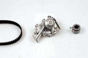 Set pompa apa + curea dintata CHEVROLET MATIZ (M200, M250) 0.8 LPG Benzina/Autogaz (GPL) 52 cai HEPU PK07990