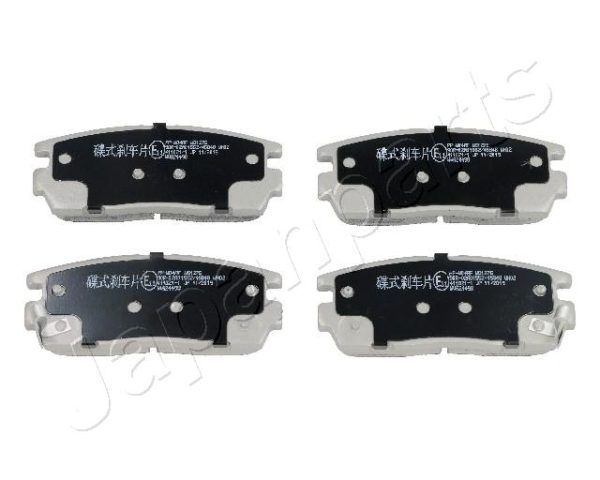 Placute frana CHEVROLET CAPTIVA Van (C100) VCDi diesel 126 cai JAPANPARTS PP-W04AF