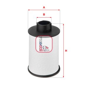 Filtru combustibil CHEVROLET CAPTIVA Van (C100) VCDi tractiune integrala diesel 150 cai SOFIMA S 6H2O NE