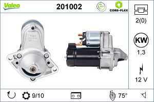Electromotor CHEVROLET LACETTI (J200) 1.4 16V benzina 95 cai VALEO 201002