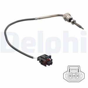 Senzor temperatura gaze evacuare CHEVROLET CAPTIVA Van (C100) VCDi tractiune integrala diesel 150 cai DELPHI TS30148