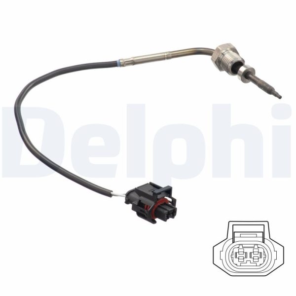 Senzor temperatura gaze evacuare CHEVROLET CAPTIVA Van (C100) VCDi tractiune integrala diesel 150 cai DELPHI TS30148