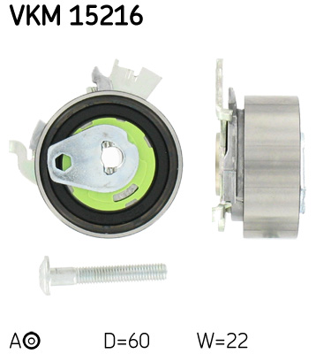 Rola intinzator curea distributie CHEVROLET LACETTI combi (J200) 1.8 benzina 121 cai SKF VKM 15216