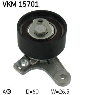 Rola intinzator curea distributie CHEVROLET LACETTI (J200) 2.0 D diesel 121 cai SKF VKM 15701