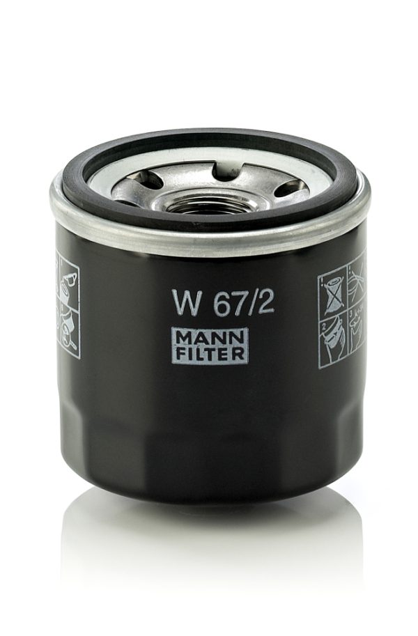 Filtru ulei CHEVROLET MATIZ (M200, M250) 0.8 benzina 52 cai MANN-FILTER W 67/2