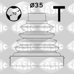 Ansamblu burduf articulatie planetara CITROEN C-ELYSEE (DD_) 1.6 HDI 92 diesel 92 cai SASIC 1900021