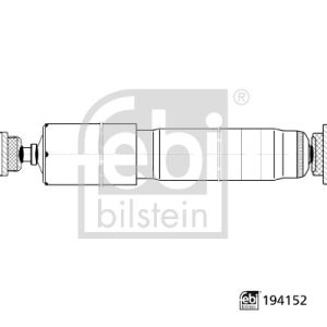 Amortizor CITROEN BERLINGO MULTISPACE (B9) 1.6 HDi 115 diesel 114 cai FEBI BILSTEIN 194152