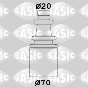 Ansamblu burduf articulatie planetara CITROEN C15 combi 1.1 benzina 60 cai SASIC 2873693