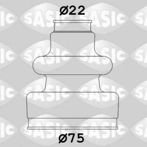 Ansamblu burduf articulatie planetara CITROEN BX (XB-_) 14 E benzina 61 cai SASIC 2933593