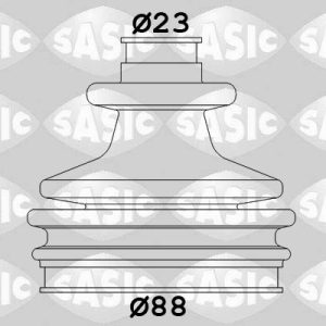 Ansamblu burduf articulatie planetara CITROEN BX (XB-_) 19 GTi benzina 122 cai SASIC 2933803