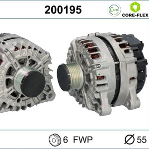 Alternator CITROEN C4 PICASSO I microbus (UD_) 2.0 HDi 165 diesel 163 cai VALEO 200195