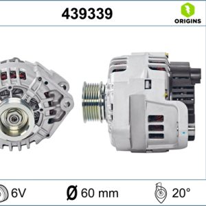 Alternator CITROEN JUMPER I bus (244, Z_) 2.8 HDi tractiune integrala diesel 128 cai VALEO 439339