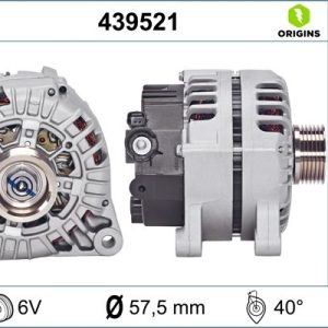 Alternator CITROEN BERLINGO Autoutilitara/limuzina spatioasa (B9) 1.6 benzina 90 cai VALEO 439521
